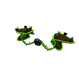 Ebony Bloom Pauldrons