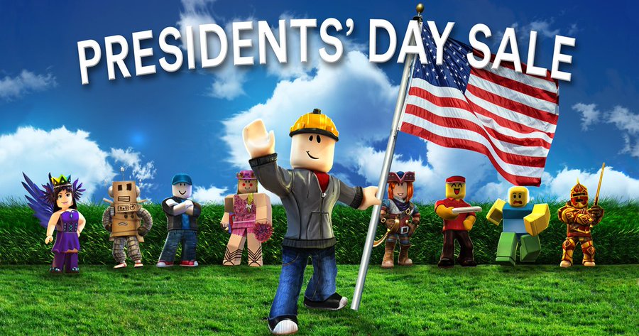 Presidents Day 2018 Roblox Wikia Fandom - how to sell things on roblox 2018