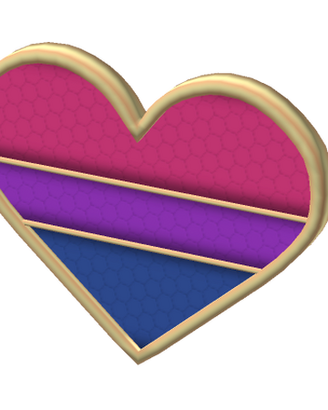 Pride Heart Bisexual Roblox Wiki Fandom - how do you make a pin for roblox