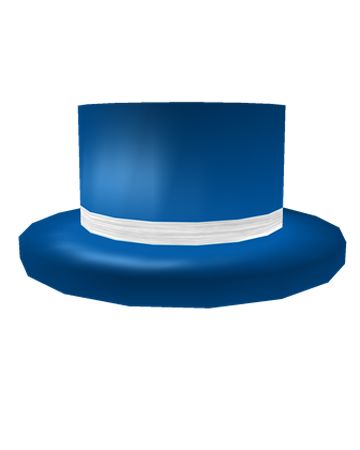 Blue Top Hat With White Band Roblox Wiki Fandom - roblox retectured hats