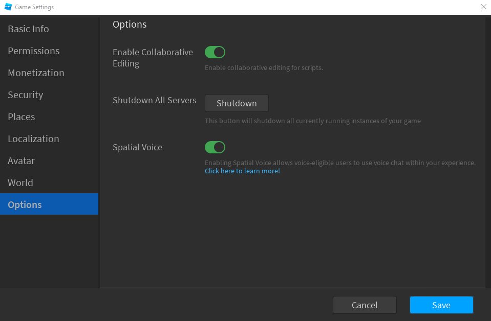 Roblox Voice chat release date, how to turn Spatial Voice on or off