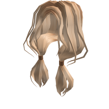 Blonde Loose Low Ponies, Roblox Wiki