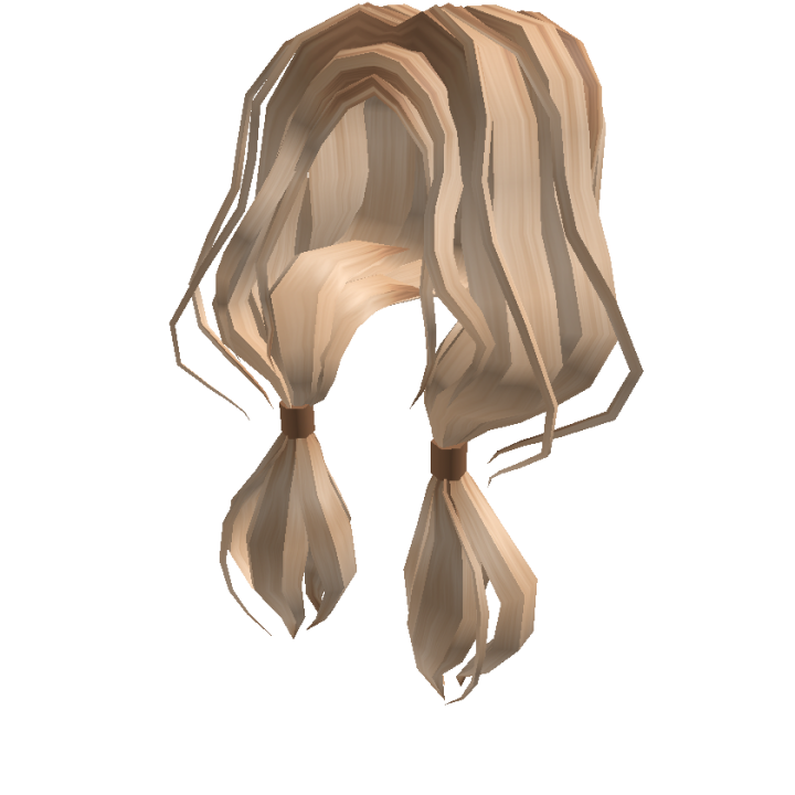 Blonde Loose Low Ponies, Roblox Wiki