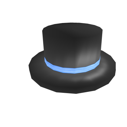 Catalog Blue Banded Top Hat Roblox Wikia Fandom - white top hat roblox