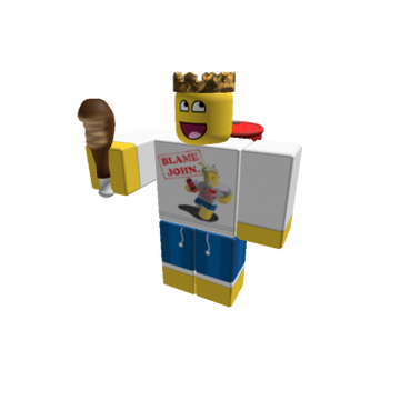 ROBLOX Shedletsky Blame John Series 1 Figure with Bird Hat