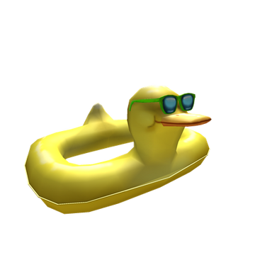 Duck with sunglasses float discount