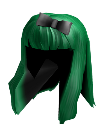 green hair roblox