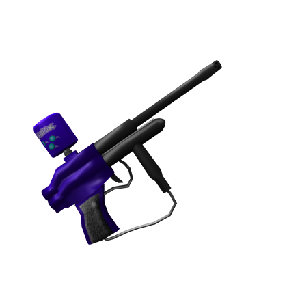 Blue Bloxxers Paintball Gun Roblox Wiki Fandom - roblox weapon gear