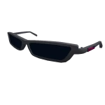 Black 90s Raver Sunglasses 2