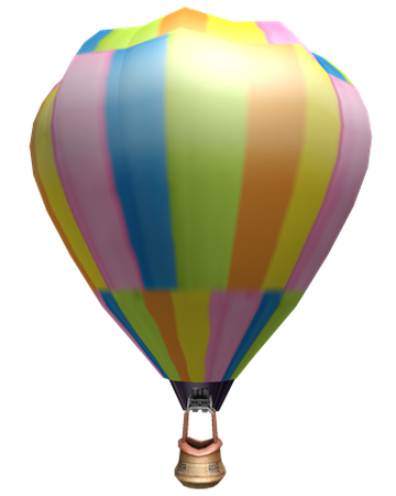 Rainbow Hot Air Balloon Roblox Wiki Fandom - roblox hot air balloon gear id