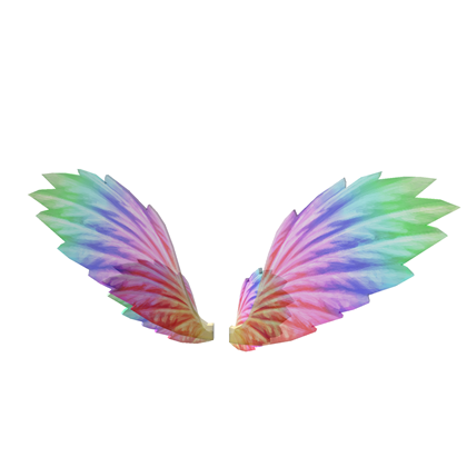 Catalog Rainbow Wings Roblox Wikia Fandom - rainbow wings roblox free