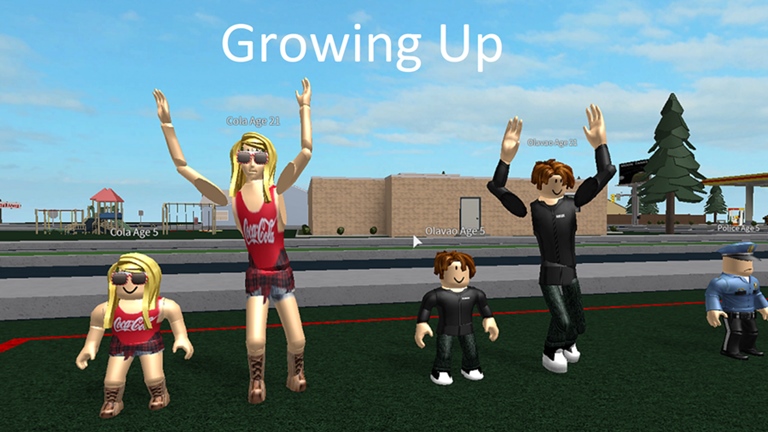 Growing Up, Roblox Wiki