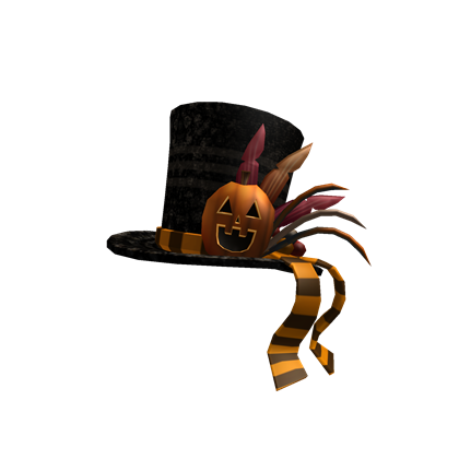 Catalog Halloween Formal Top Hat Roblox Wikia Fandom - orange halloween suit roblox