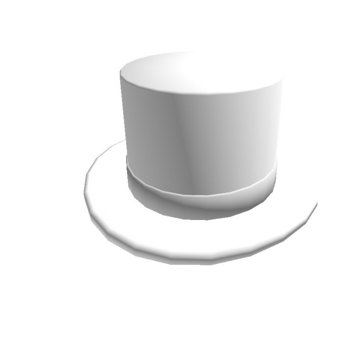 White Top Hat Roblox Wiki Fandom - dhow to get a blank white face on roblox