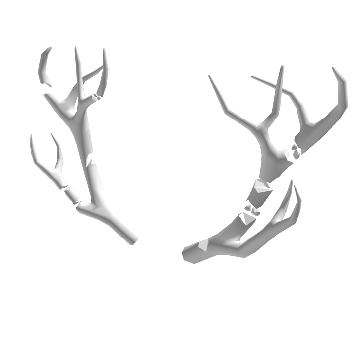 Catalog White Void Antlers Roblox Wikia Fandom - antlers roblox horns