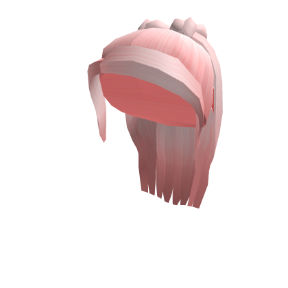 Image of Pink Heart Hair Roblox code