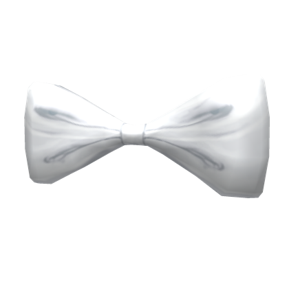 Catalog Fancy White Bow Tie Roblox Wiki Fandom - suit and tie roblox id