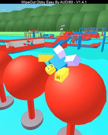 Wipeout Obby Roblox Wiki Fandom - roblox games wipeout obby