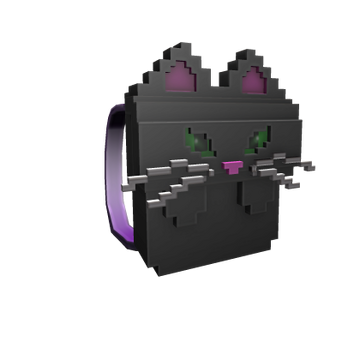 8 Bit Black Cat Backpack Roblox Wiki Fandom