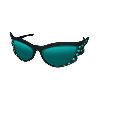 Catalog Cyan Butterfly Shades Roblox Wikia Fandom - roblox butterfly glasses