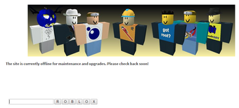 Maintenance Roblox Wikia Fandom - roblox has shut down this server for maintenance