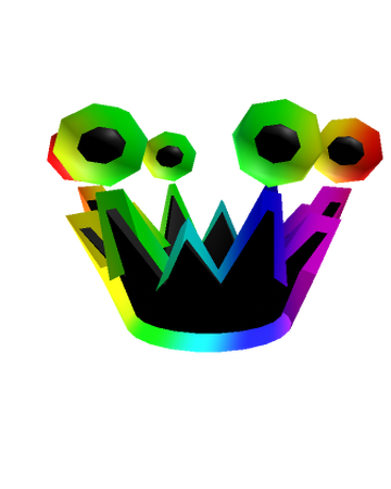 Catalog Cartoony Rainbow Crown Roblox Wikia Fandom - crown of robux roblox