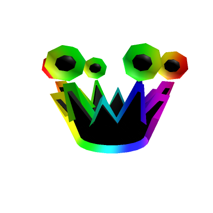 Cartoony Rainbow Crown Roblox Wiki Fandom - crown roblox id