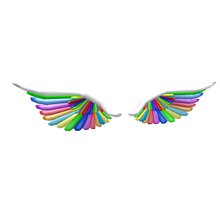 Rainbow Wings of Imagination