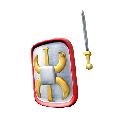 Catalog Roman Sword And Shield Roblox Wikia Fandom - roman roblox