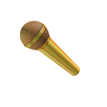 Golden Microphone - 24kGoldn