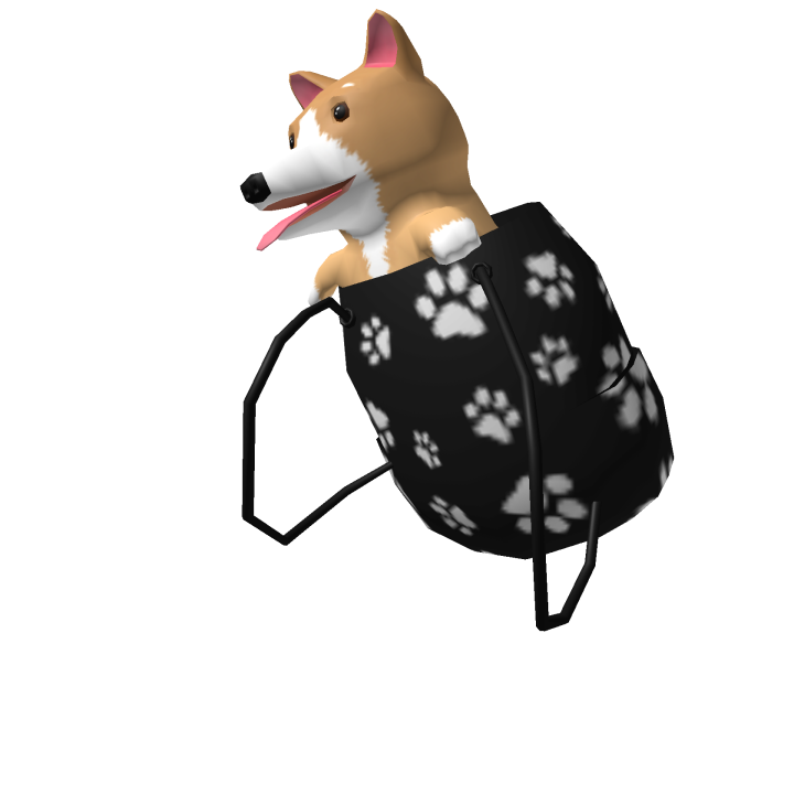 Corgi Backpack Pal Roblox Wiki Fandom - doge in a pouch roblox