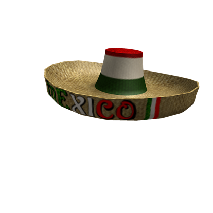 Mexico Sombrero Roblox Wiki Fandom - sombrero hat roblox