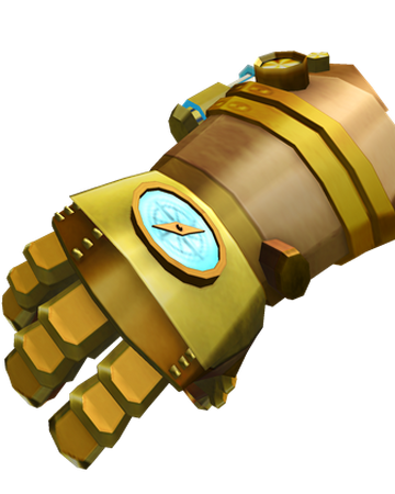 Golden Steampunk Gloves Roblox Wiki Fandom - golden roblox character