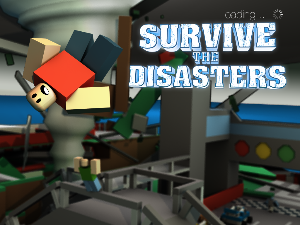 Was playing a modded version of natural disaster on roblox while