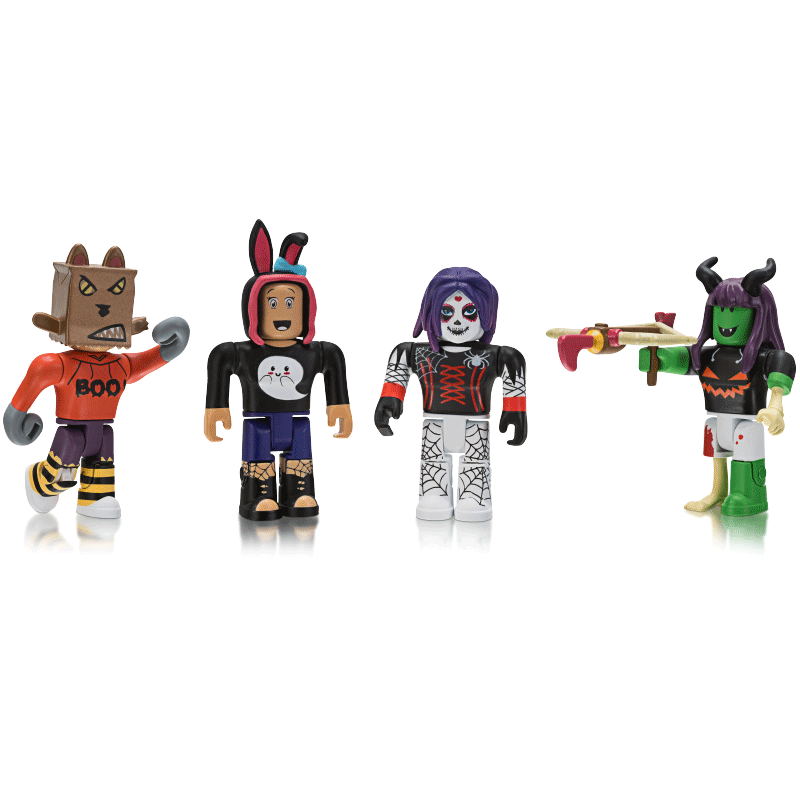  Roblox Action Collection - Days of Knight Four Figure Pack  [Includes Exclusive Virtual Item] : Toys & Games