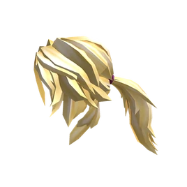 Blonde Action Ponytail
