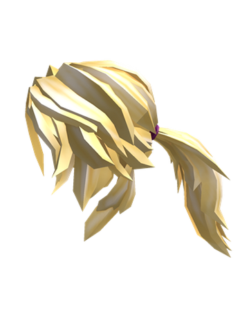 Catalog Blonde Action Ponytail Roblox Wikia Fandom - gold headband roblox
