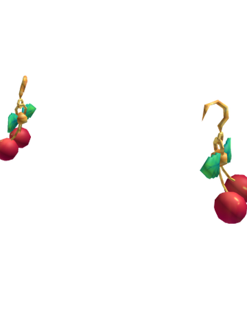 Catalog Cherry Earrings Roblox Wikia Fandom - cherry roblox