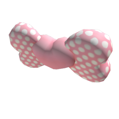 Catalog Cute Pink Heart Bow Roblox Wikia Fandom - cute pink roblox pictures