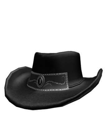Catalog Fancy Black Cowboy Hat Roblox Wikia Fandom - roblox cowboy face