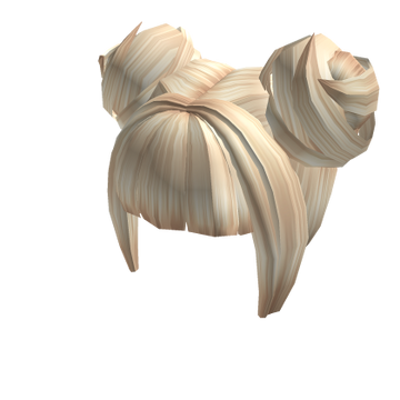 Blonde Elegant Low Bun - Roblox