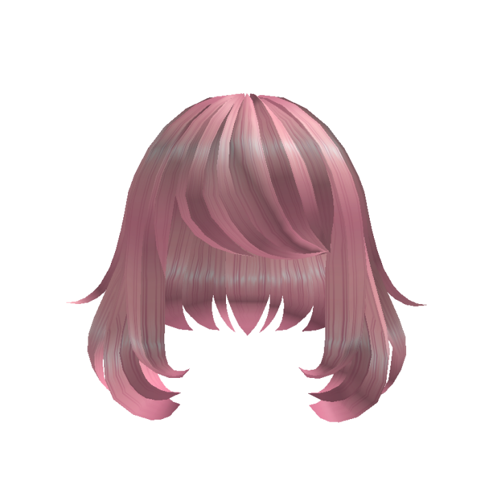 Short Pink Fluffy Hair Roblox Wiki Fandom - roblox free pink hair