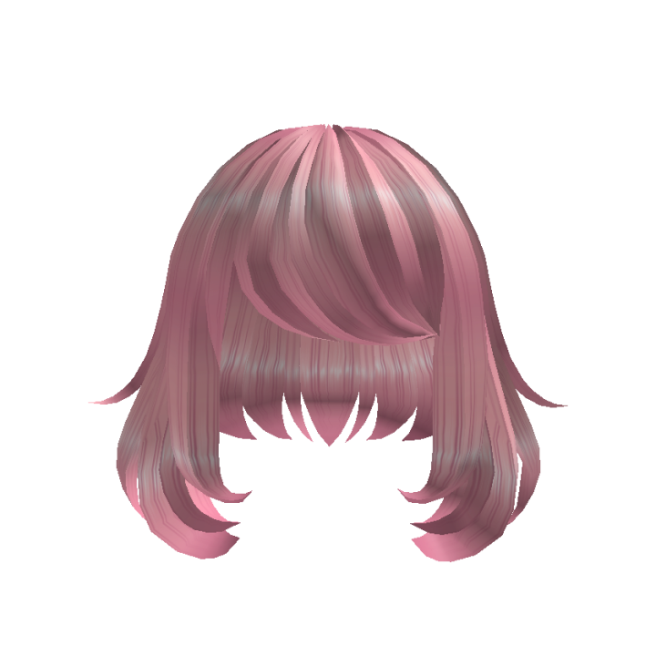 Short Pink Fluffy Hair Roblox Wiki Fandom - pink robux pink roblox hair free