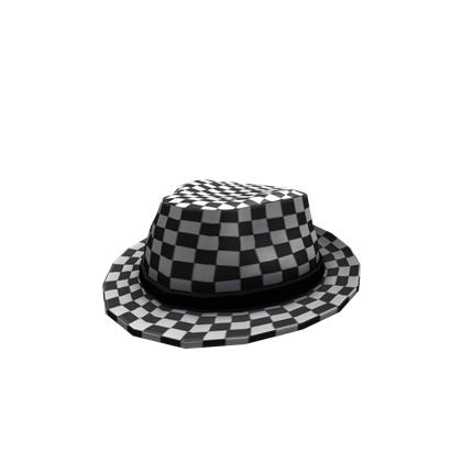 Checkered Fedora Roblox Wiki Fandom - roblox checkerboard top hat