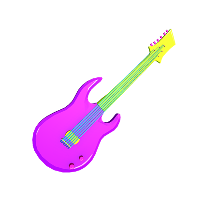 Catalog Neon Rocker Guitar Roblox Wikia Fandom - guitar roblox