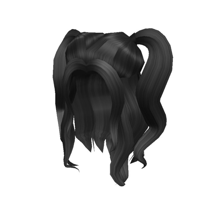 Black Half Up Ponytails Roblox Wiki Fandom - roblox black hair ponytail
