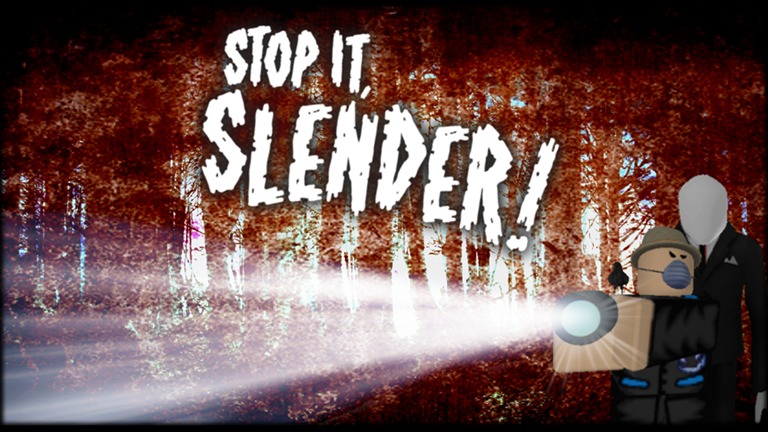 Stop it slender! Fanart : r/roblox