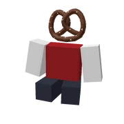 Pretzel friend sitting