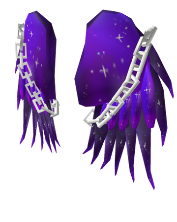 Galactic Chained Angel Wings Roblox Wiki Fandom - angel wings with crown roblox