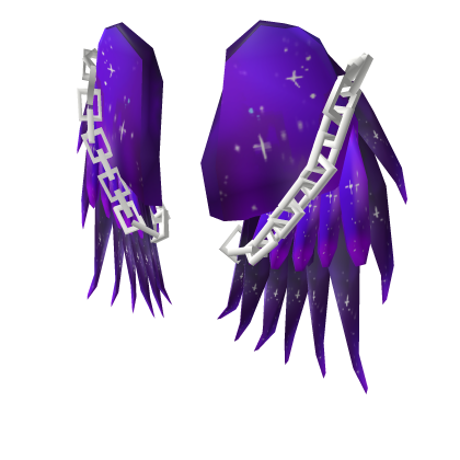 Catalog Galactic Chained Angel Wings Roblox Wikia Fandom - angel wings for free on roblox